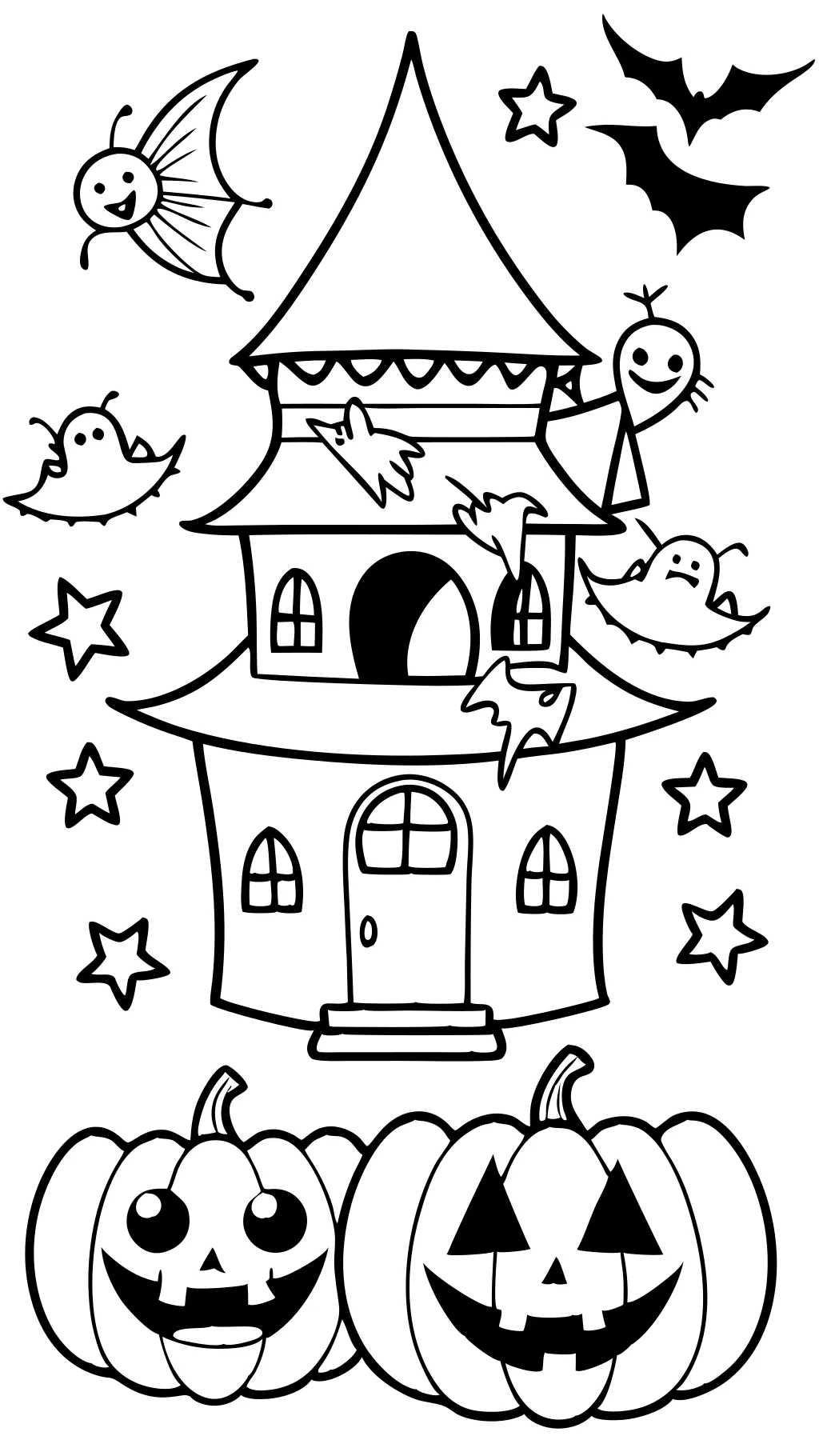 coloriages imprimables d’Halloween gratuits